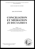 Conciliation et Mdiation judiciaires (Julie JOLY-HURARD)